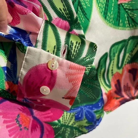 Haver of London Vibrant Floral Blouse - Picture 6 of 11